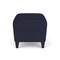 Lesro Siena Lounge Reception 1 Seat Bench, Black, OH Navy Upholstery SN1001 - alternate 3